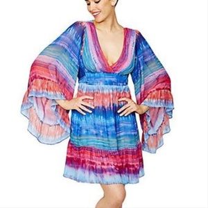 Betsey Johnson Rainbow Dress size 10